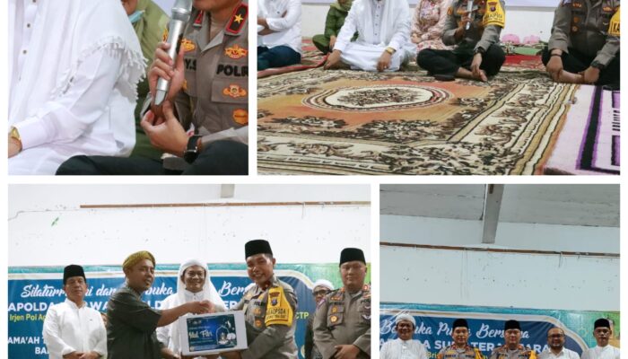 Kapolres Mendampingi Wakapolda Sumut Silaturahmi dan Buka Puasa Bersama Tokoh Agama di Simalungun