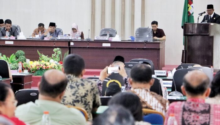 Bupati Simalungun Sampaikan LKPj Tahun 2023 Ke DPRD