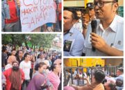 Ratu Bandar Narkoba Di Vonis Bebas Oleh Pengadilan Negeri Kelas I B Tebing Tinggi Ratusan Warga Geruduk Kantor Pengadilan Negeri Tebing Tinggi