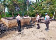 Polsek Perdagangan  Evakuasi Kebakaran di Bandar Masilam