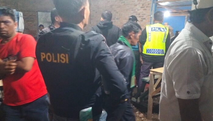 Polsek Saribu Dolok  Razia Dinihari  Praktik Judi Dadu di Nagori Purbatua Baru