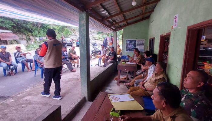 Dampak Banjir Bandang, Polsek Purba dan Forkopimca Haranggaol Horison Verifikasi Lapangan Penanganan