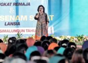 TP PKK Kabupaten Simalungun Gelar Festival Tari Daerah dan Senam Lomba Lansia Tahun 2024