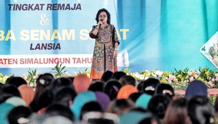 TP PKK Kabupaten Simalungun Gelar Festival Tari Daerah dan Senam Lomba Lansia Tahun 2024