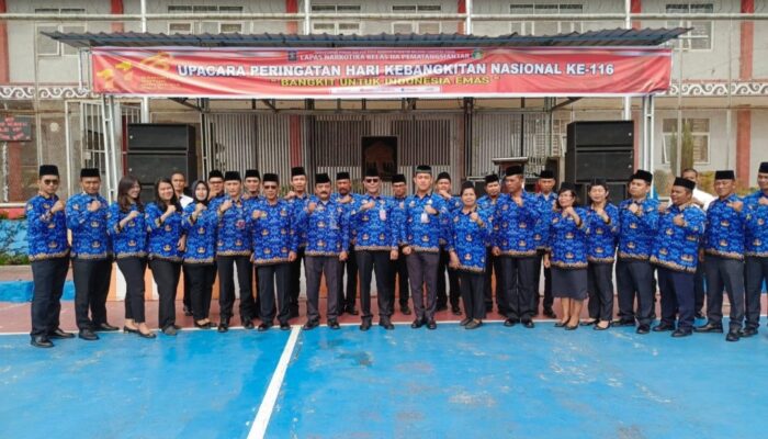 Kalapas Narkotika Kelas IIA Pematangsiantar Jadi Inspektur Upacara Harkitnas ke-116