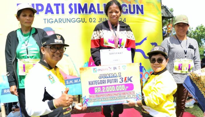 Pemkab Simalungun Gelar Lomba Lari 10 Km, 5 Km Dan 3 Km