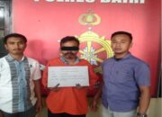 Tolak Cerai dengan Istri, Pelaku KDRT Ditangkap Polres Dairi