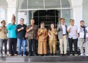 Wali Kota Terima kedatangan Panitia Pesta Paduan Suara Gerejawi (Pesparawi) Seksi Bapa Gereja Kristen Protestan Simalungun