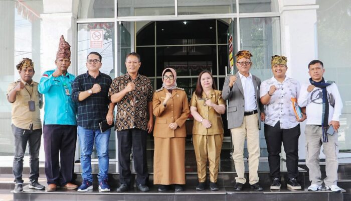 Wali Kota Terima kedatangan Panitia Pesta Paduan Suara Gerejawi (Pesparawi) Seksi Bapa Gereja Kristen Protestan Simalungun