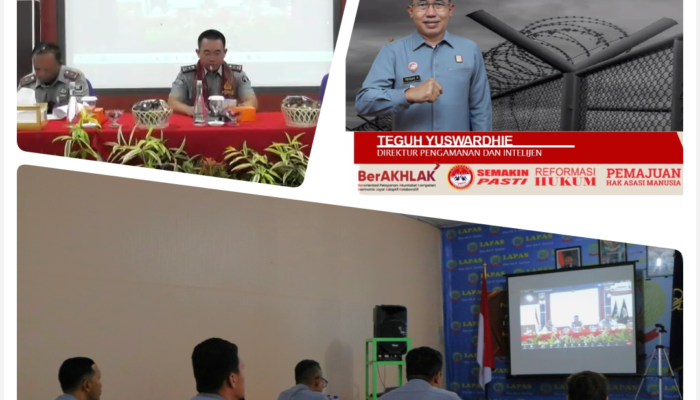 Lapas Kelas IIA Pematangsiantar Terima Penguatan Direktur Pamintel Penguatan Pengamanan dan Intelijen Pemasyarakatan