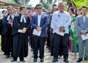 Bupati Simalungun Hadiri Pesta Pembangunan GKPS Jandi Raya