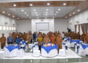 Wali Kota diwakili Sekretaris Daerah Junaedi A Sitanggang  acara Focus Group Discussion Pembahasan Substansi Dokumen Rancangan Teknokratik RPJMD Kota Pematangsiantar Tahun 2025-2029