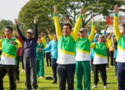 Ikuti Senam Kerukunan, Bupati Simalungun: “Kabupaten Simalungun terus bertekad mewujudkan Moderasi Beragama