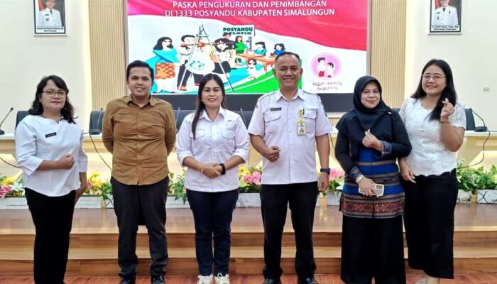 Pasca intervensi serentak pencegahan stunting, TPPS Kabupaten Simalungun Gelar Rakor