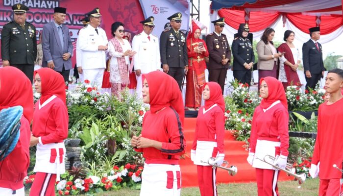 Upacara HUT Ke-79 Kemerdekaan RI Tahun 2024 Kabupaten Simalungun Dipusatkan di Kota Perdagangan