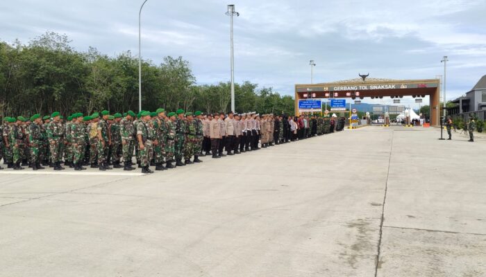 Hari ini Presiden Jokowi Akan Resmikan Tol Sinaksak -Tebing Tinggi, Polres Simalungun Gelar Kesiapan Pengamanan