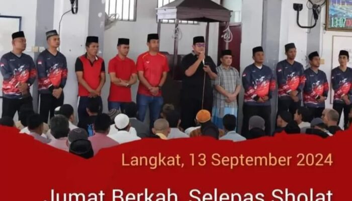Usai Sholat Jumat, Kalapas Berikan Pengarahan Bagi Warga Binaan 