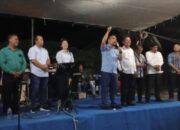 Masyarakat Perdagangan Ngadu Soal Jalan Rusak ke Calon Wabup Simalungun Benny Gusman Sinaga