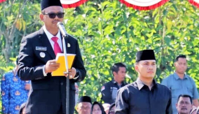 Upacara Hari Sumpah pemuda Ke 96 Tahun 2024 Kabupaten Simalungun di Kecamatan Gunung Maligas