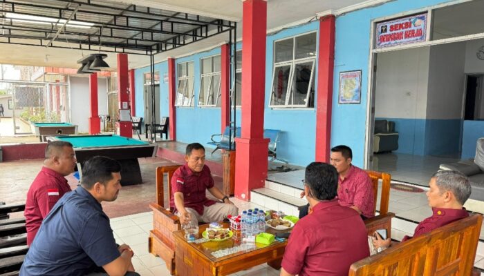 Lapas Narkotika Kelas IIA Pematangsiantar menerima Kunjungan Kerja Dari Polres Simalungun sebagai Bentuk Koordinasi antar Instansi