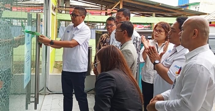 Suasana Nataru, BRI Unit Parsoburan Cabang Balige Memasuki Kantor Baru