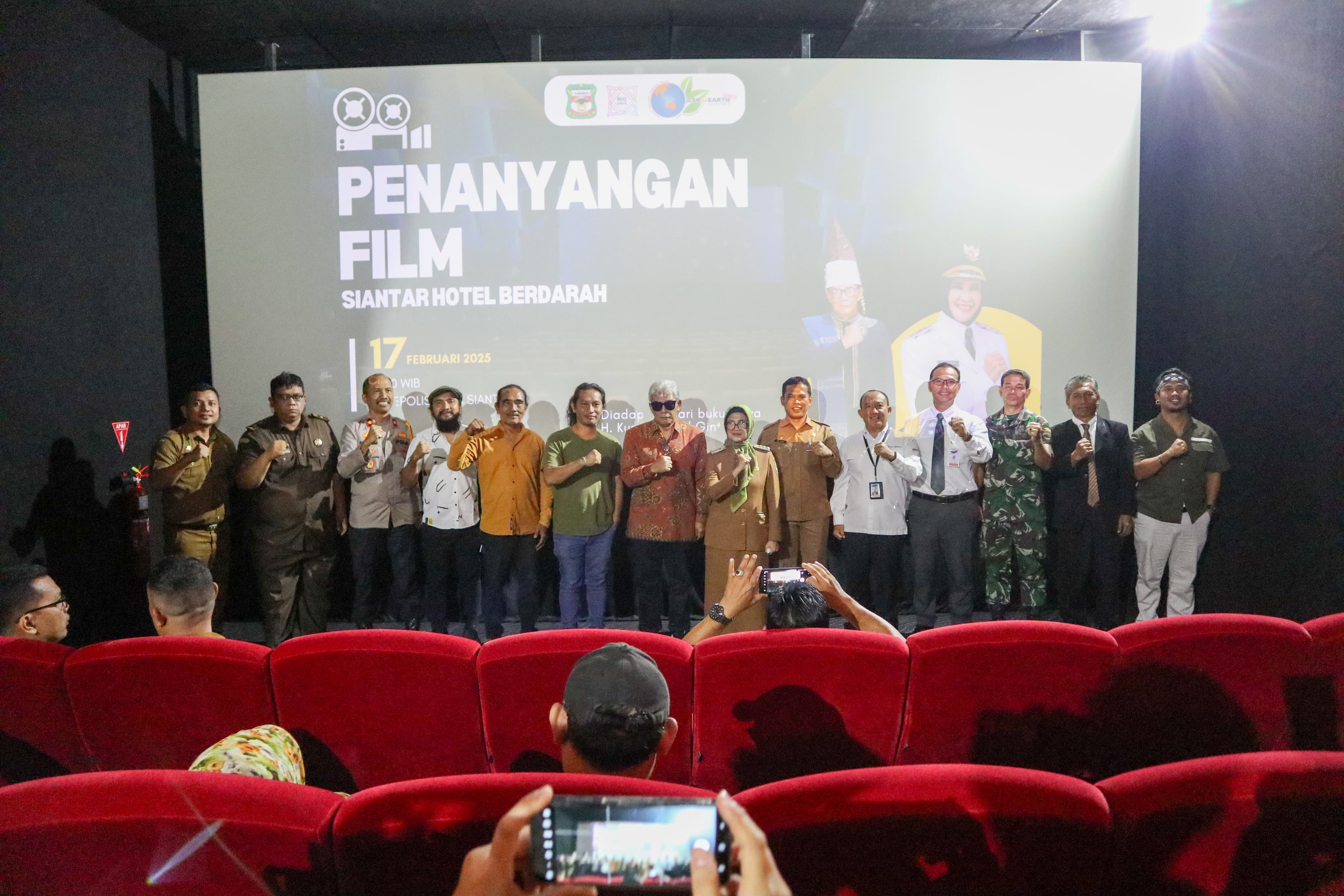 Wali Kota Saksikan  Penayangan Perdana Film Siantar Hotel Berdarah