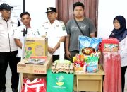Bupati Simalungun Salurkan Bantuan Logistik dan Atensi Dari Kemensos Sentra Bahagia Medan Kepada Korban Banjir Bandang