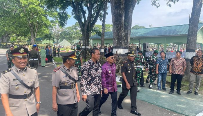 Wakapolres Simalungun Hadiri Pelantikan Dikmaba TNI AD di Rindam