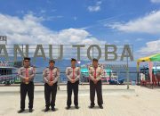 Antisipasi Kejahatan, Polres Simalungun Patroli di Tujuh Destinasi Wisata Danau Toba