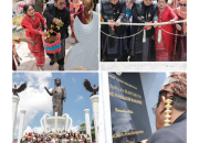 Wali Kota Pematangsiantar Wesly Silalahi Resmikan Monumen Raja Sang Naualuh Damanik