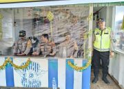 Waka Polres Tinjau Pos Pengamanan Operasi Ketupat Toba
