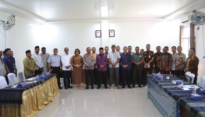 Kapolres Simalungun Ikutin Rapat Teknis Penanganan Banjir 