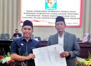 DPRD Simalungun  Setujui Ranperda Perubahan Perda Tentang Pajak dan Retribusi Daerah
