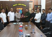 Kapolres Simalungun Terima Kunjungan Bawaslu