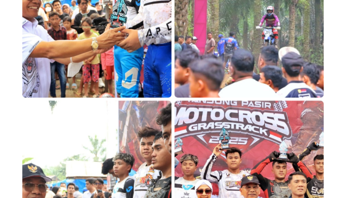 Bupati Simalungun Anton Saragih Lepas Peserta MotoCroos  Grasstrak 2025 