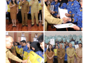 524 SK Pengangkatan CPNS Formasi 2024  Langsung di Serahkan Bupati Simalungun 