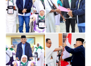 Anton Achmad Saragih Bupati Simalungun Berangkatkan Jamaah Calhaj Tahun 1446 H/2025 M 