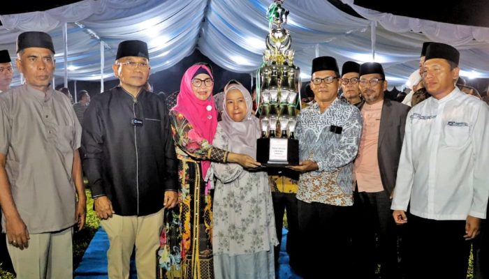 Bupati Simalungun  Menutup MTQ Ke-51 Tingkat Kabupaten Simalungun Tahun 2025, Juara Umum Kecamatan Bosar Maligas
