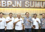 Kunjungi BBPJN Sumut, Bupati Simalungun Berharap Progran IJD Dapat Terwujut