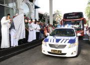 111 Jamaah Haji/Hajjah Diberangkatkan Herlina Wakil Wali Kota  Pematangsiantar Tahun 1446/2025 M Herlina 