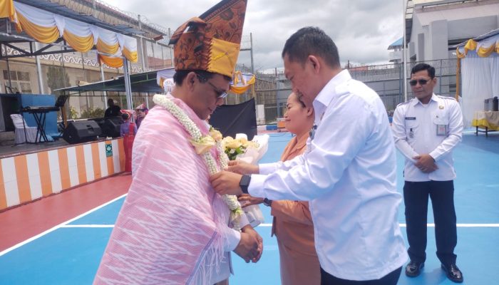 Pisah Sambut Kalapas Narkotika Kelas IIA Pematangsiantar Digelar  Sukses