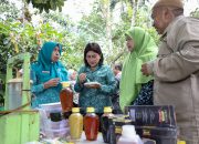 Wali Kota Pematangsiantar Wesly Silalahi Bersama Ketua TP PKK Kota Pematangsiantar Ny Liswati Wesly Silalahi Sambut Kunjungan Tim Supervisi PKK Sumut