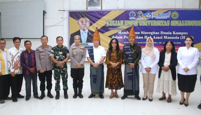 Wakil Wali Kota Herlina Hadiri Kuliah umum  Wakil Menteri Hak Asasi Manusia Mugiyanto Sipin