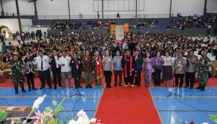 Perayaan Paskah Oikumene 2025  di Wakili Sekda Kota Pematangsiantar 