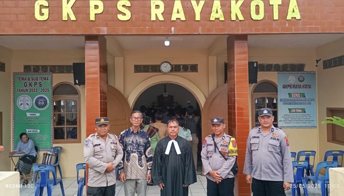 Polres Simalungun Adakan Minggu Kasih di Dua Rumah Ibadah  Gereja GKPS