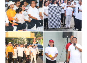 Wali Kota Pematangsiantar Ikuti Fun Walk Bersama Bidan, Peringati HUT ke-74 IBI dan Hari Bidan Internasional