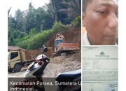 Brutal! Wartawan PJS Dianiaya Saat Meliput Galian C Ilegal di Toba