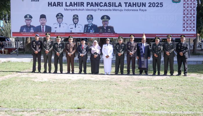 Wakil Wali Kota Pematangsiantar Herlina Upacara Peringatan Hari Lahir Pancasila Tahun 2025