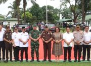 Kapolres Simalungun Sambut Kepala Staf TNI Angkatan Darat
