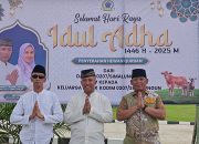 Kapolres Simalungun Halal Bihalal Idul Adha Bersama Dandim dan Kejari